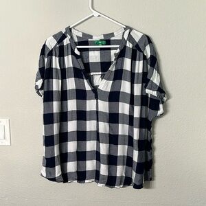 Dip Women’s Plaid Top